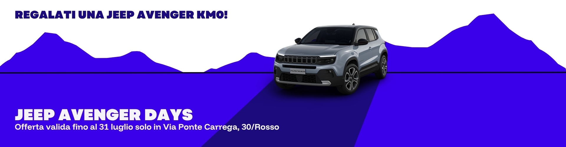 slide x sito web jeep avenger